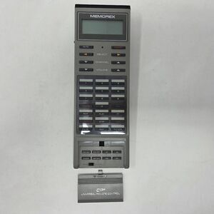 VINTAGE MEMOREX CP6 UNIVERSAL REMOTE CONTROL GRAY RETRO